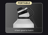 Large Capacity Fitness Water Bottle Leak-Proof & Stylish